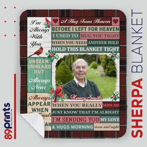 Custom Memory Blanket – Always With You, Forever in My Heart - 89Prints