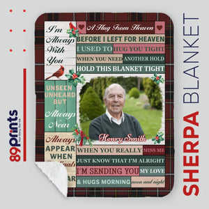 Custom Memory Blanket – Always With You, Forever in My Heart - 89Prints