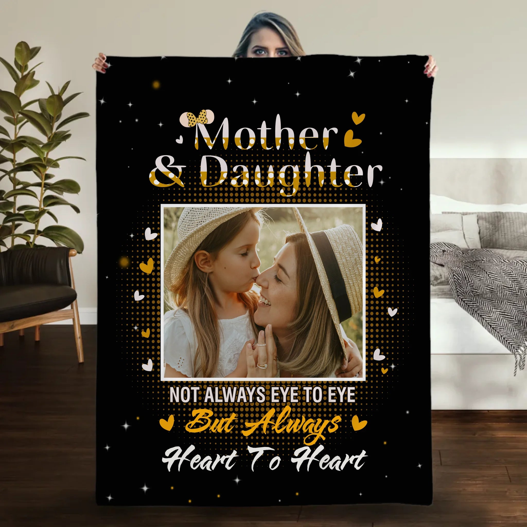 Personalized Blanket – For the Unbreakable Mother-Daughter Bond - 89Prints