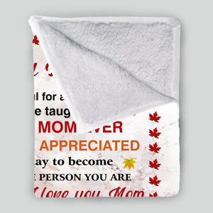 Personalized Blanket – Customizable with Photo and Name to My Mom - 89Prints