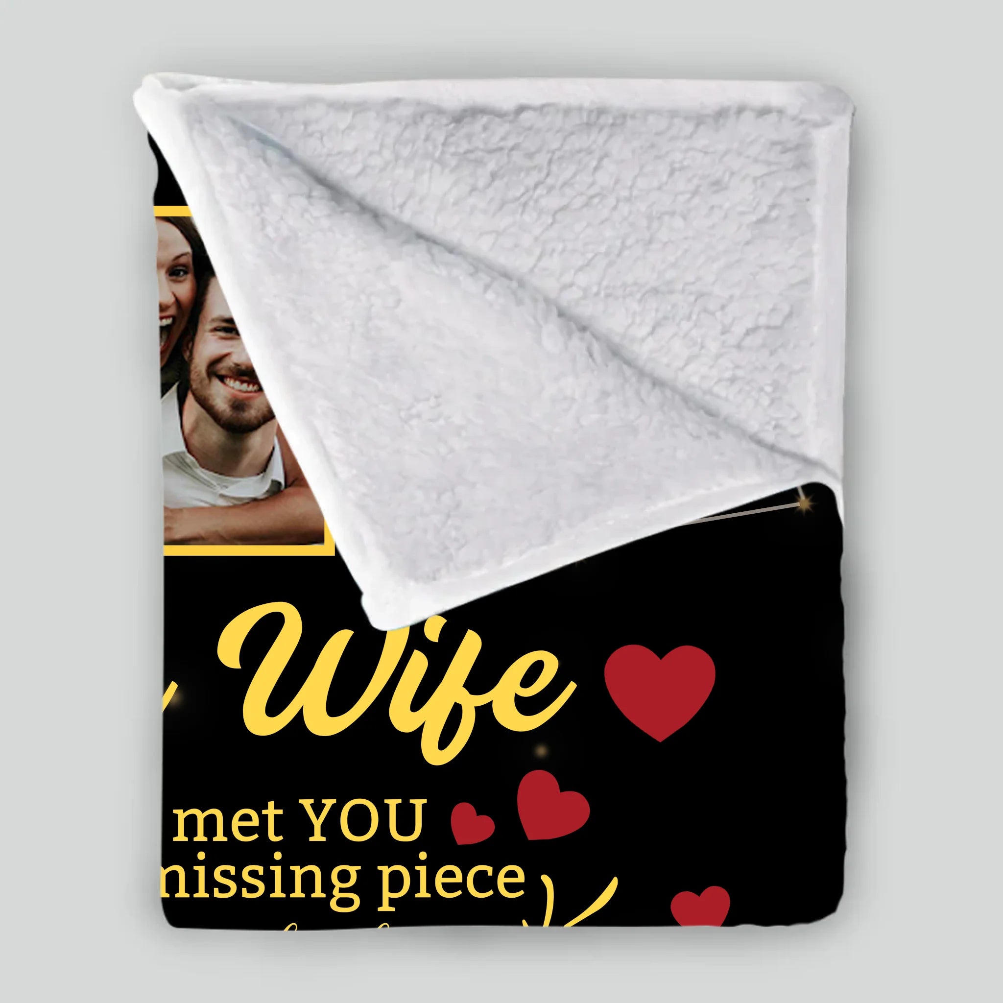 Personalized Blanket for Wife – A Warm Reminder of Forever Love - 89Prints