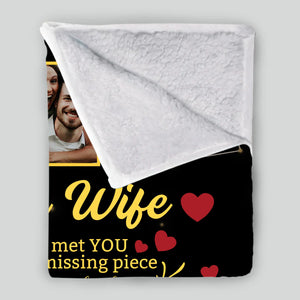 Personalized Blanket for Wife – A Warm Reminder of Forever Love - 89Prints