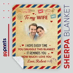 Personalized Blanket for Wife – A Cozy Gift Wrapped in Love - 89Prints
