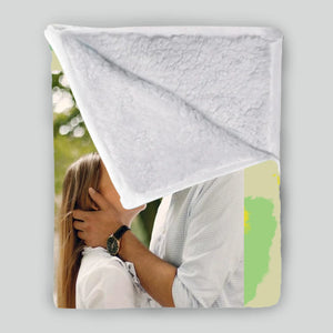 Personalized Husband & Wife Blanket – Love You Lots, Forever and Always - 89Prints