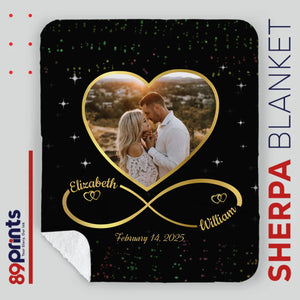 Personalized Blanket for Husband and Wife – Wrapped in Love & Memories - 89Prints