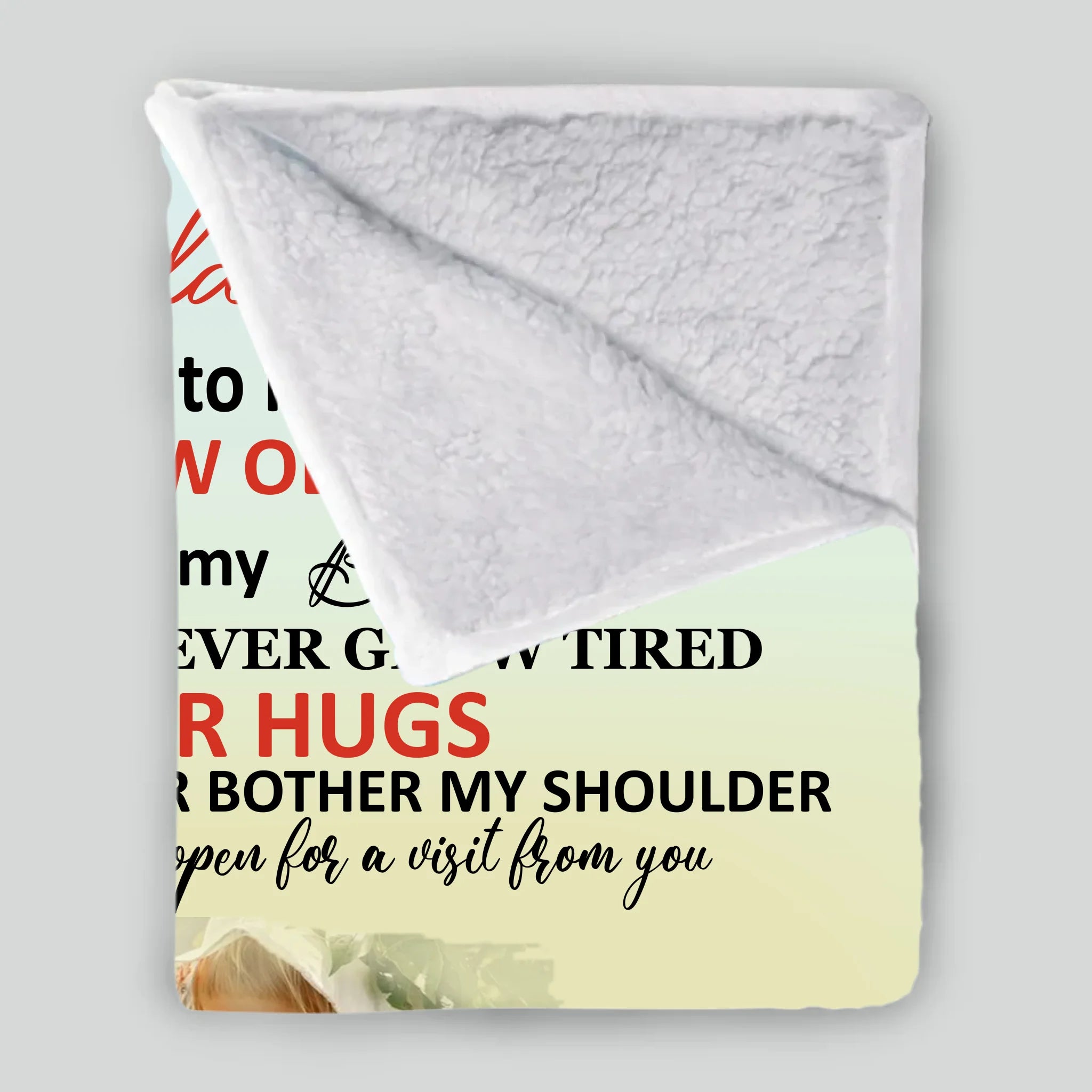 Personalized Granddaughter Blanket – To My Granddaughter, With All My Love - 89Prints