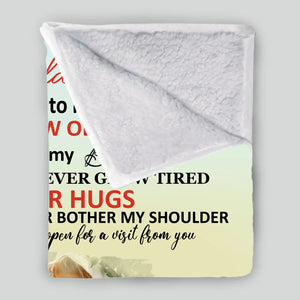Personalized Granddaughter Blanket – To My Granddaughter, With All My Love - 89Prints