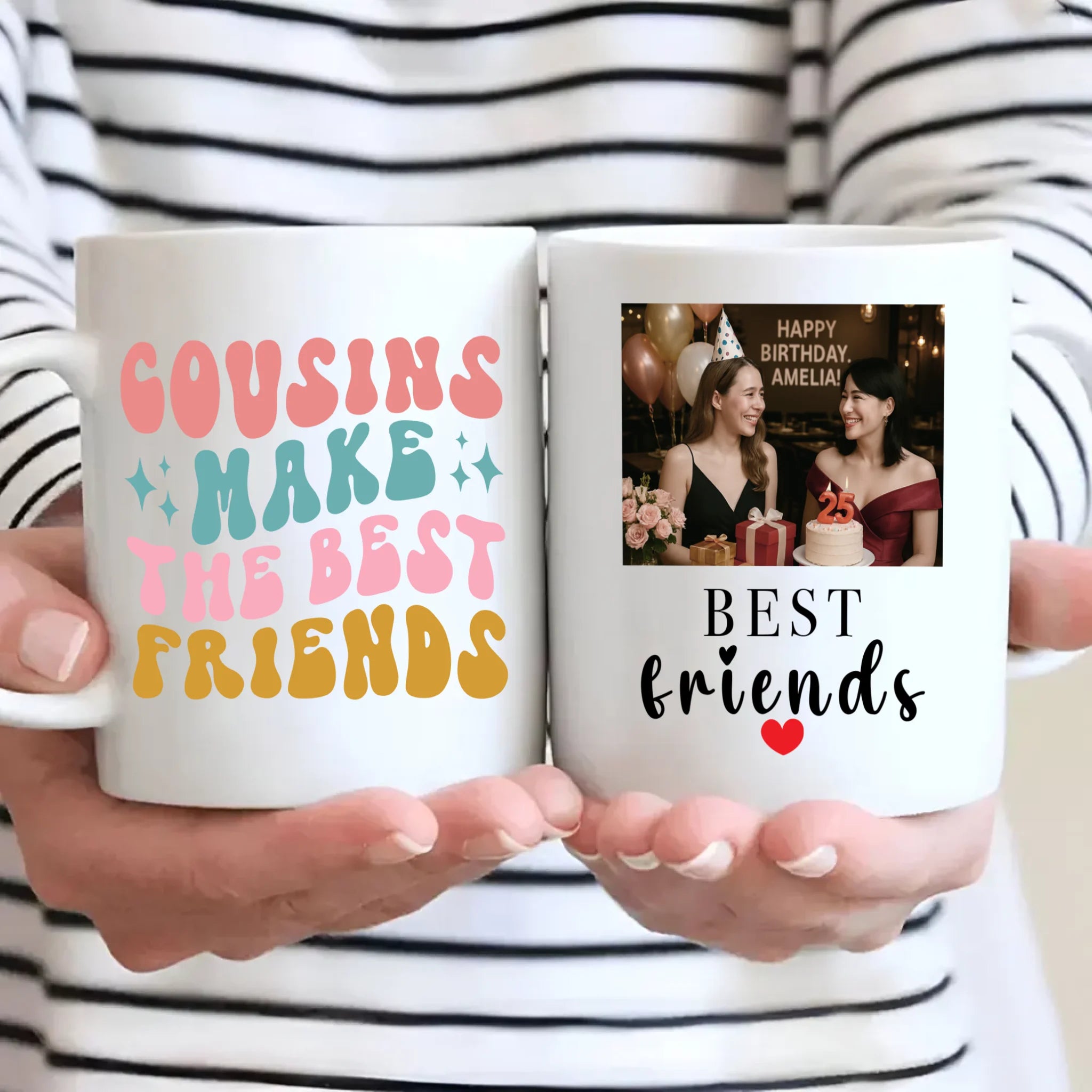 Hidden Message Magic Mug – Personalized Gift for Bestie - 89Prints