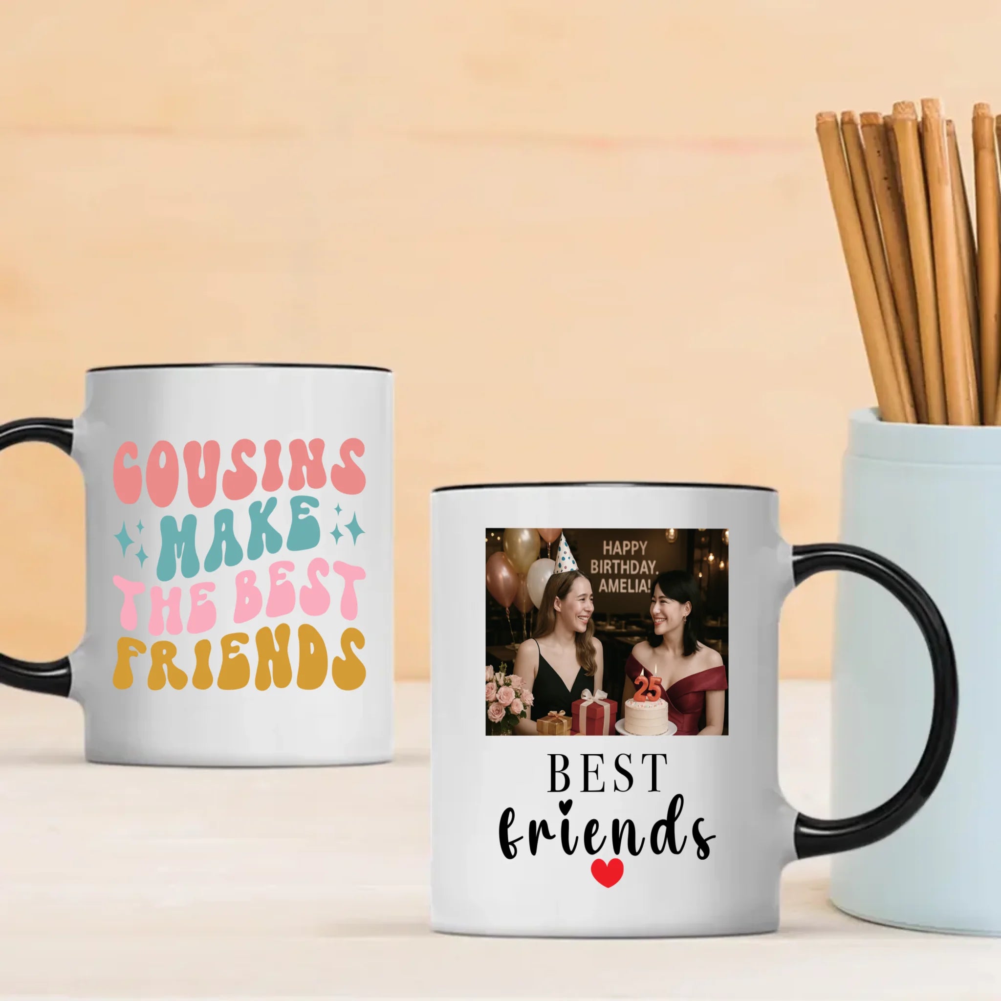 Hidden Message Magic Mug – Personalized Gift for Bestie - 89Prints