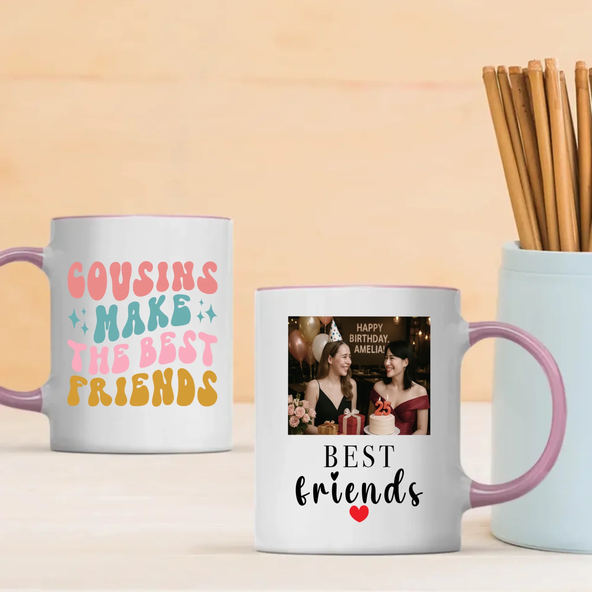 Hidden Message Magic Mug – Personalized Gift for Bestie - 89Prints