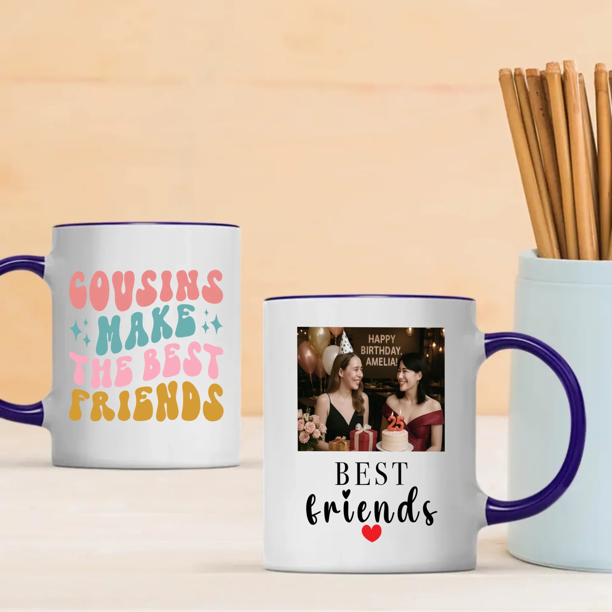 Hidden Message Magic Mug – Personalized Gift for Bestie - 89Prints