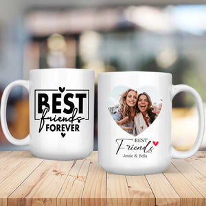 Best Friend Forever Photo Mug – Personalized Keepsake - 89Prints