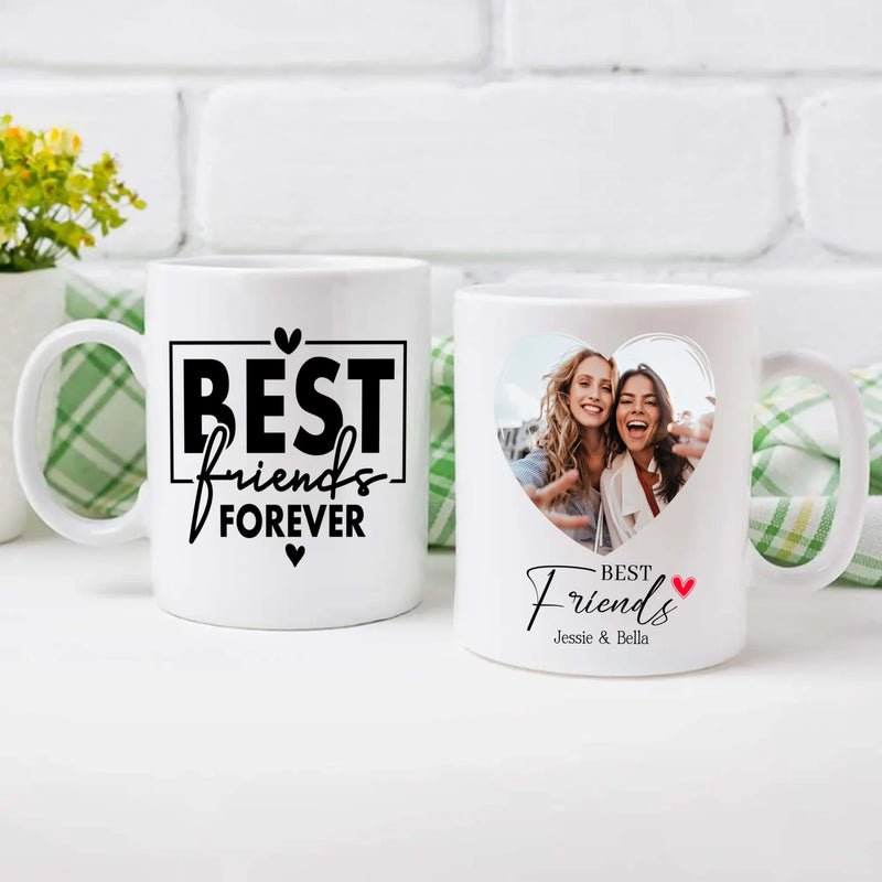 Best Friend Forever Photo Mug – Personalized Keepsake - 89Prints