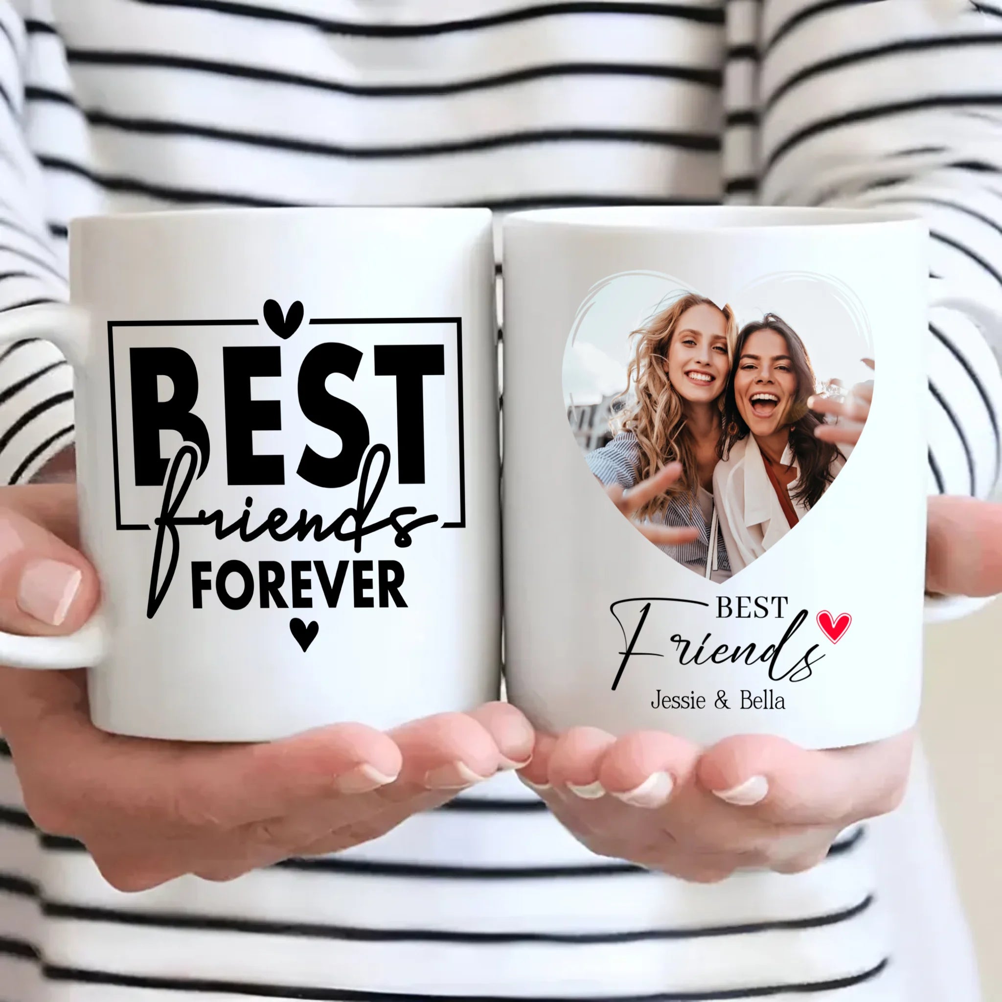 Best Friend Forever Photo Mug – Personalized Keepsake - 89Prints