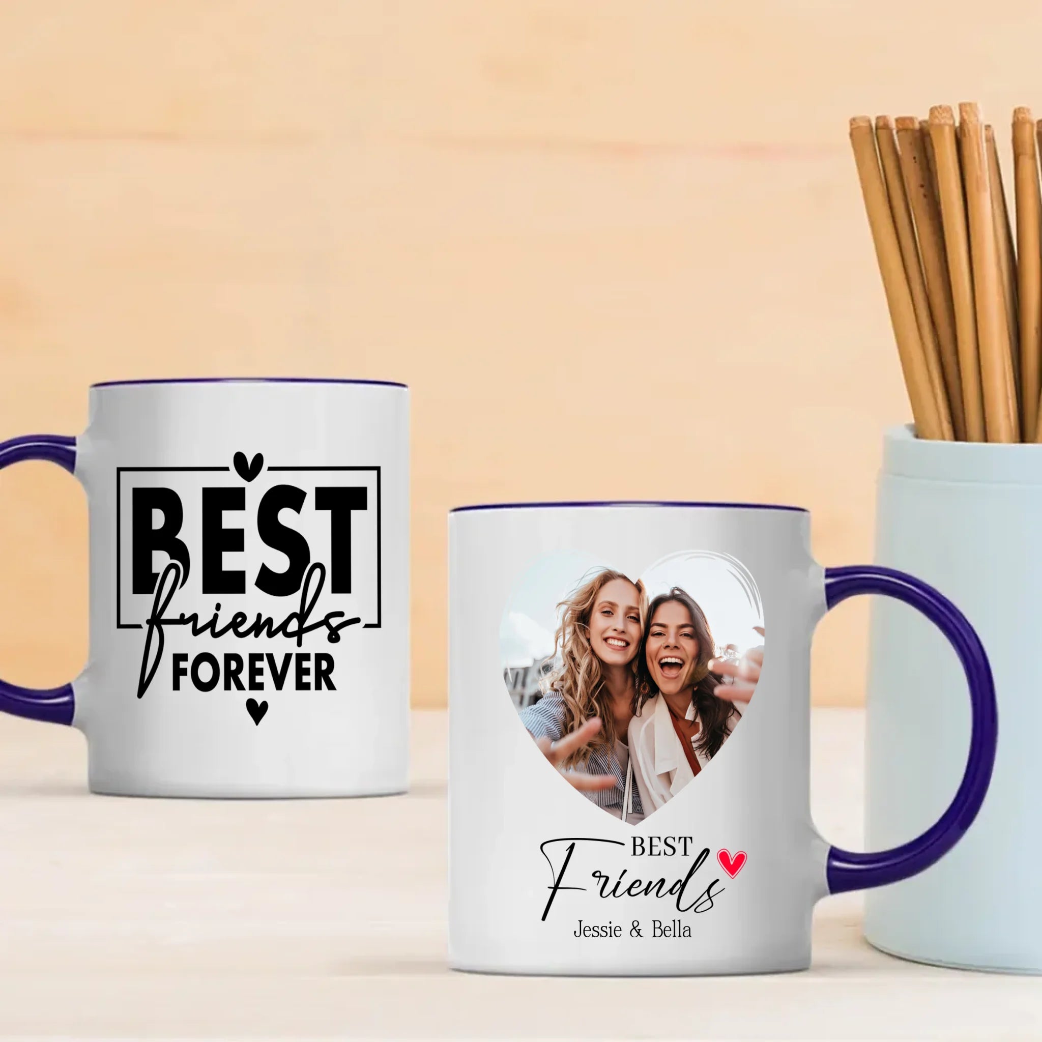 Best Friend Forever Photo Mug – Personalized Keepsake - 89Prints