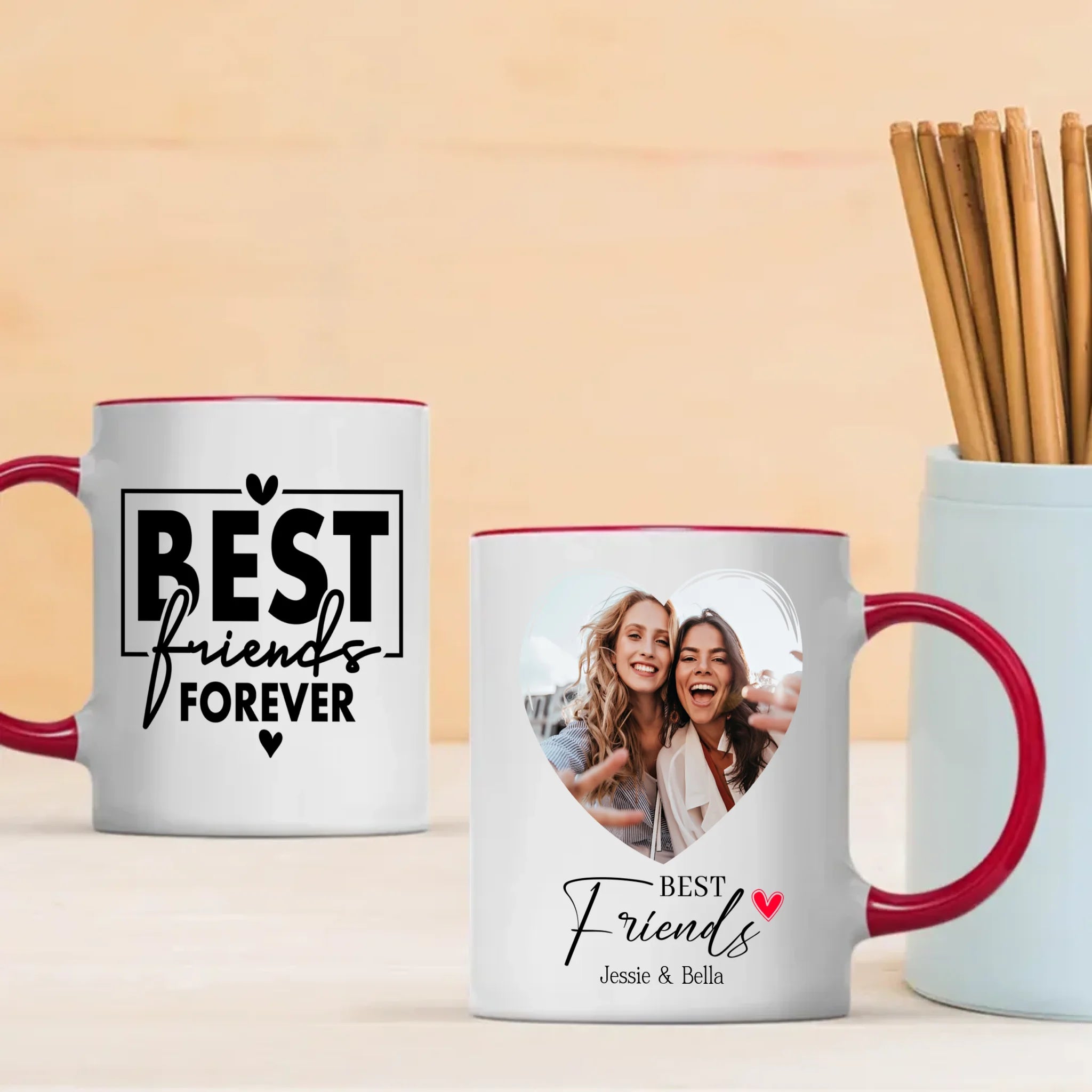 Best Friend Forever Photo Mug – Personalized Keepsake - 89Prints