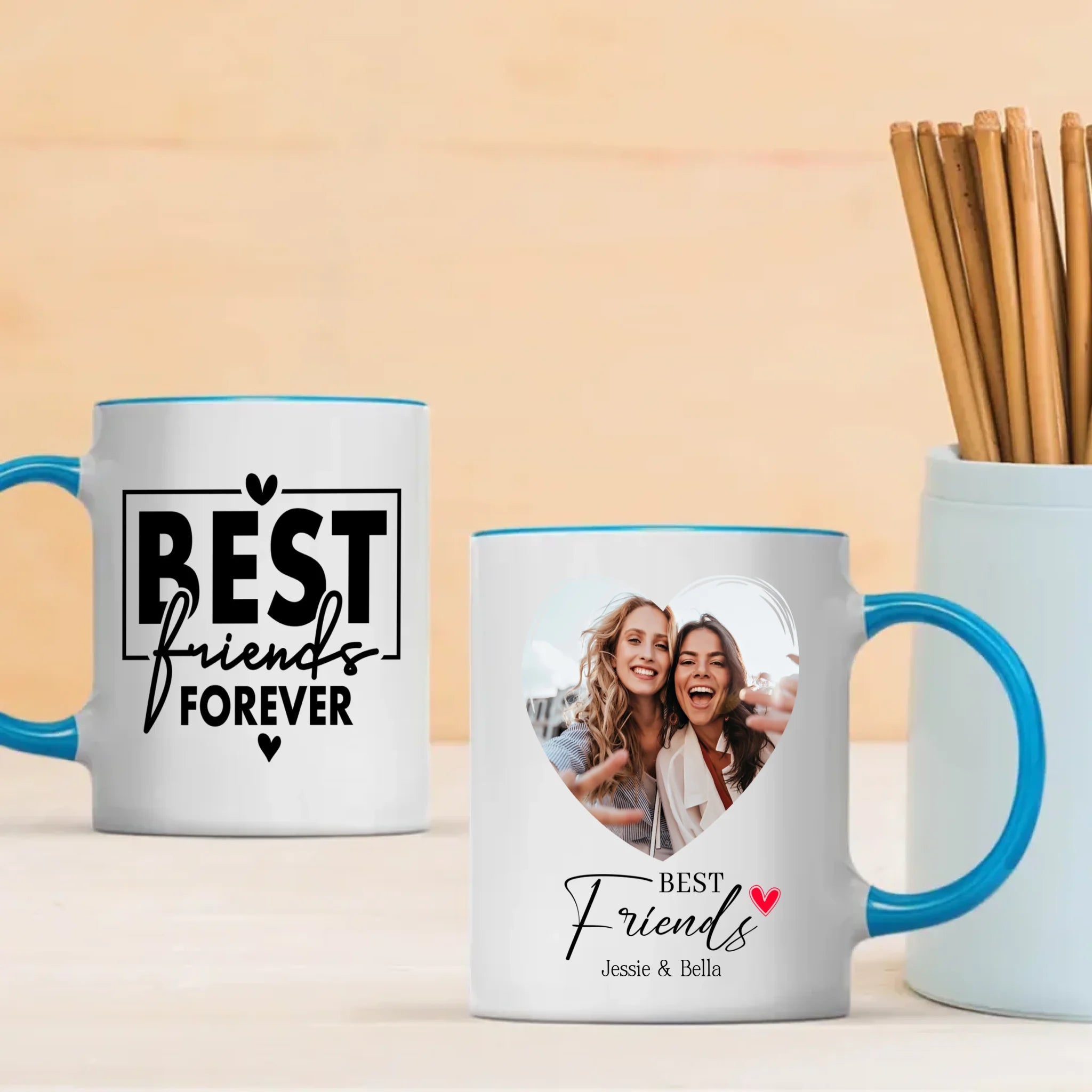 Best Friend Forever Photo Mug – Personalized Keepsake - 89Prints