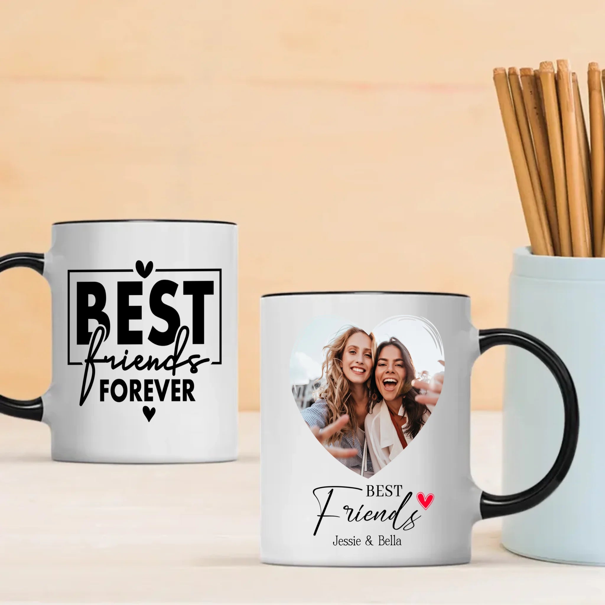 Best Friend Forever Photo Mug – Personalized Keepsake - 89Prints
