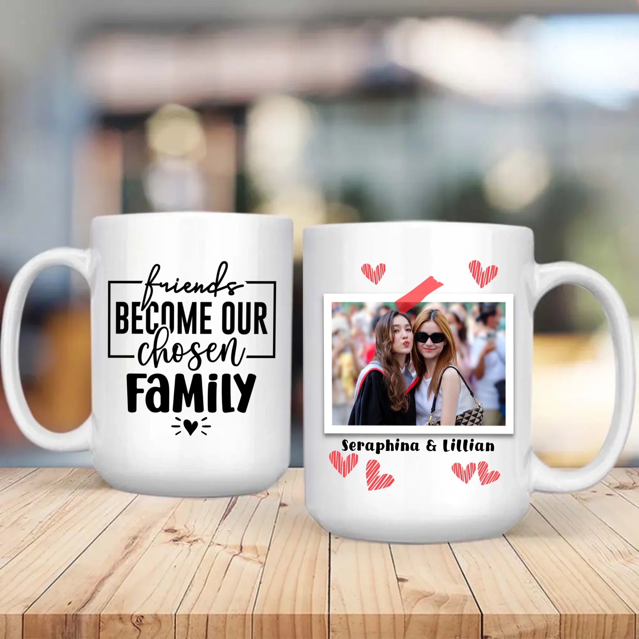 Bestie Magic Mug – Friends Become Family Heat Reveal Surprise - 89Prints