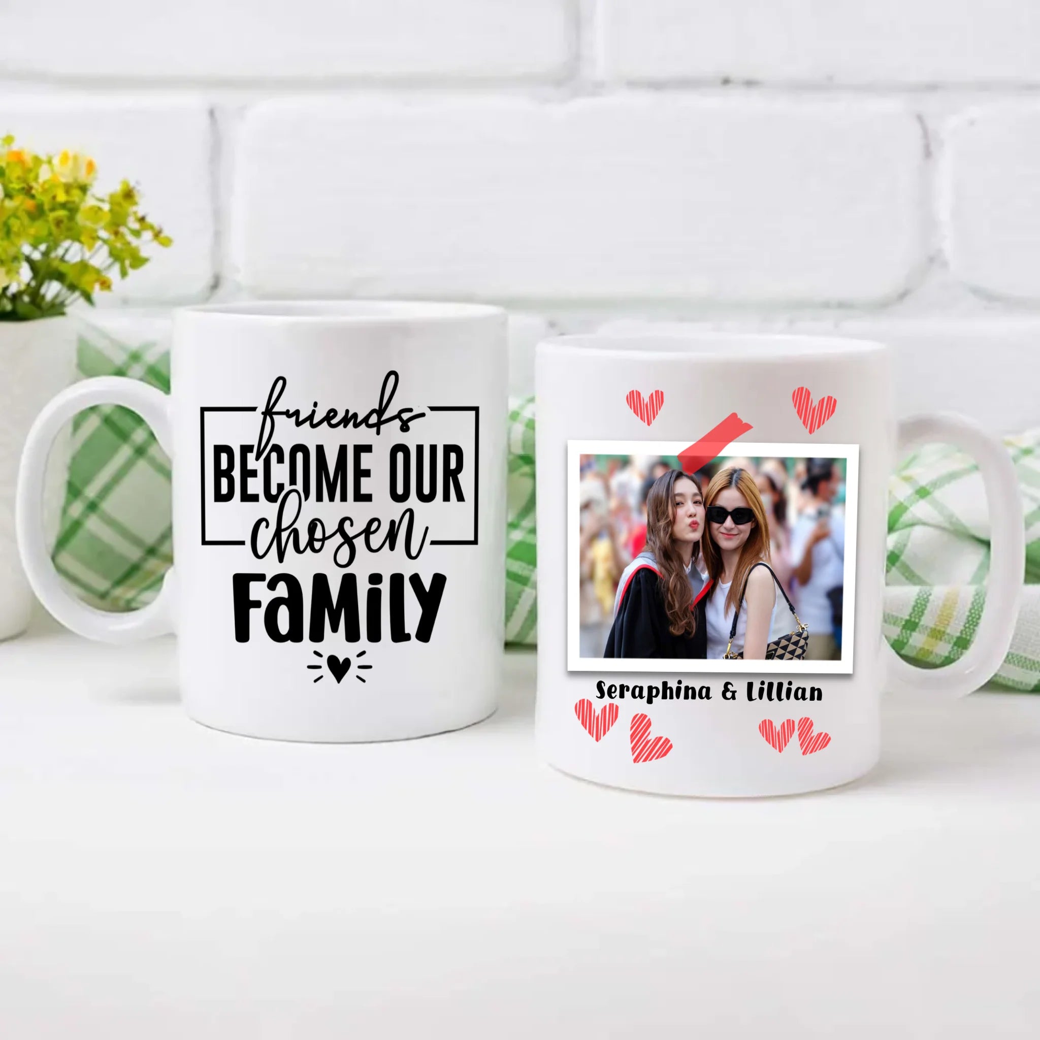 Bestie Magic Mug – Friends Become Family Heat Reveal Surprise - 89Prints