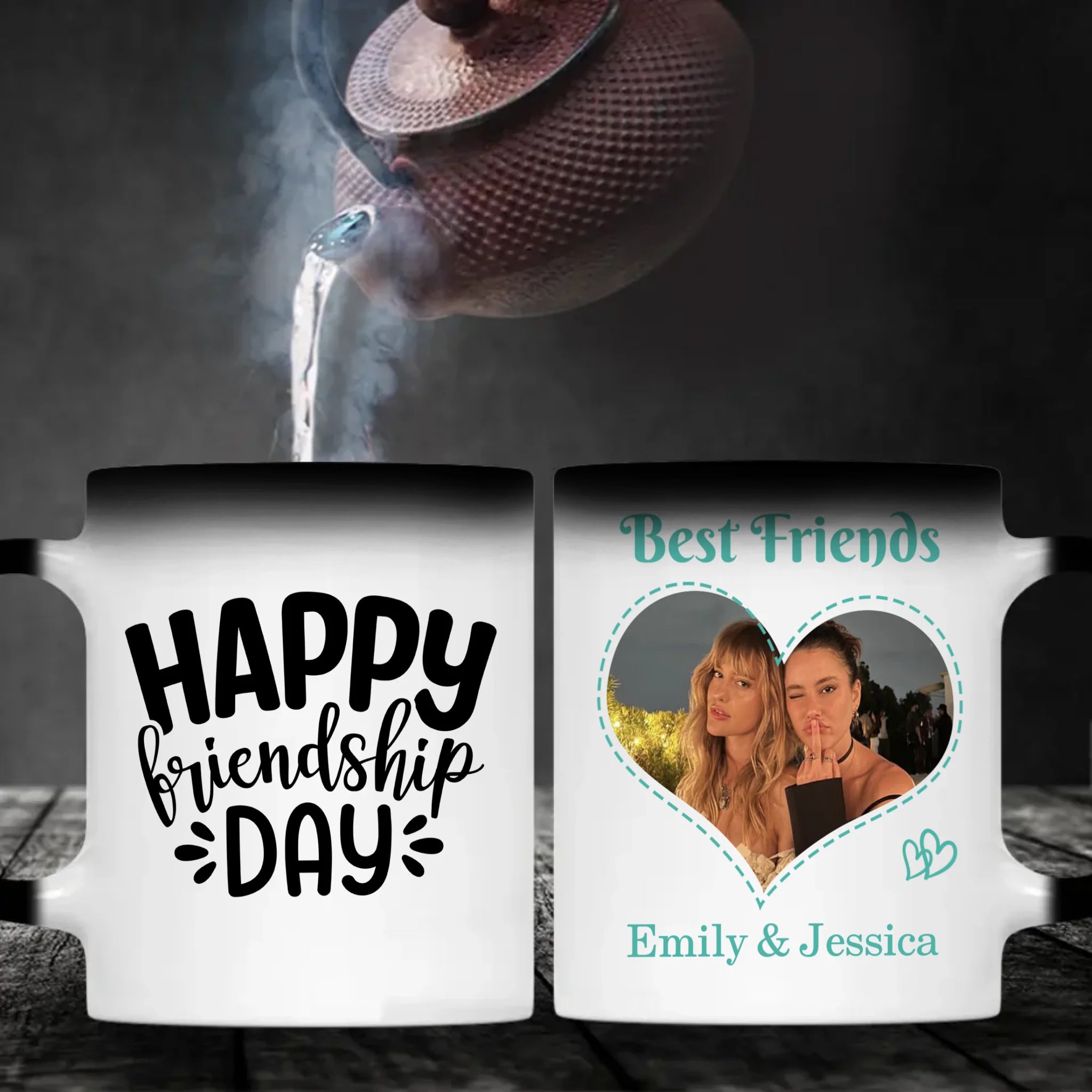 Bestie from the Start – Custom My First Friend Day Cup - 89Prints