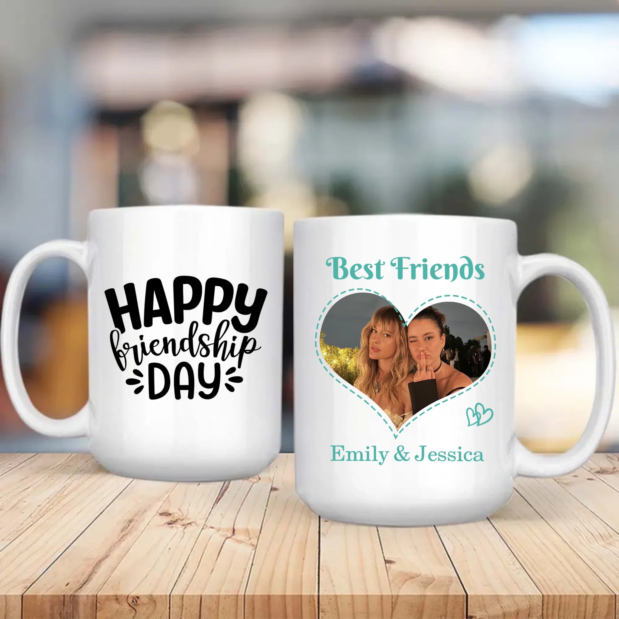 Bestie from the Start – Custom My First Friend Day Cup - 89Prints