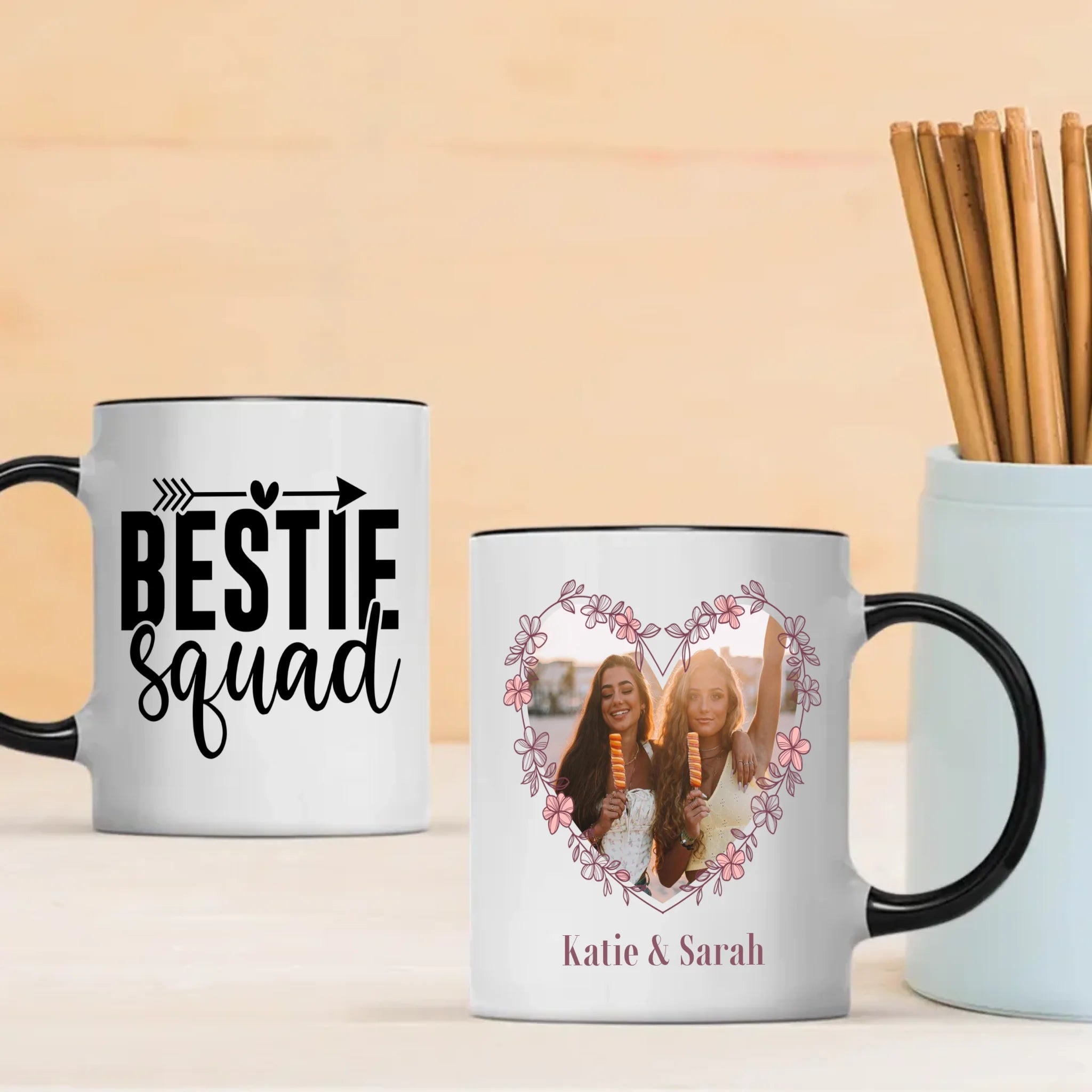 Personalized Bestie Mug – A Classy Touch to Friendship - 89Prints