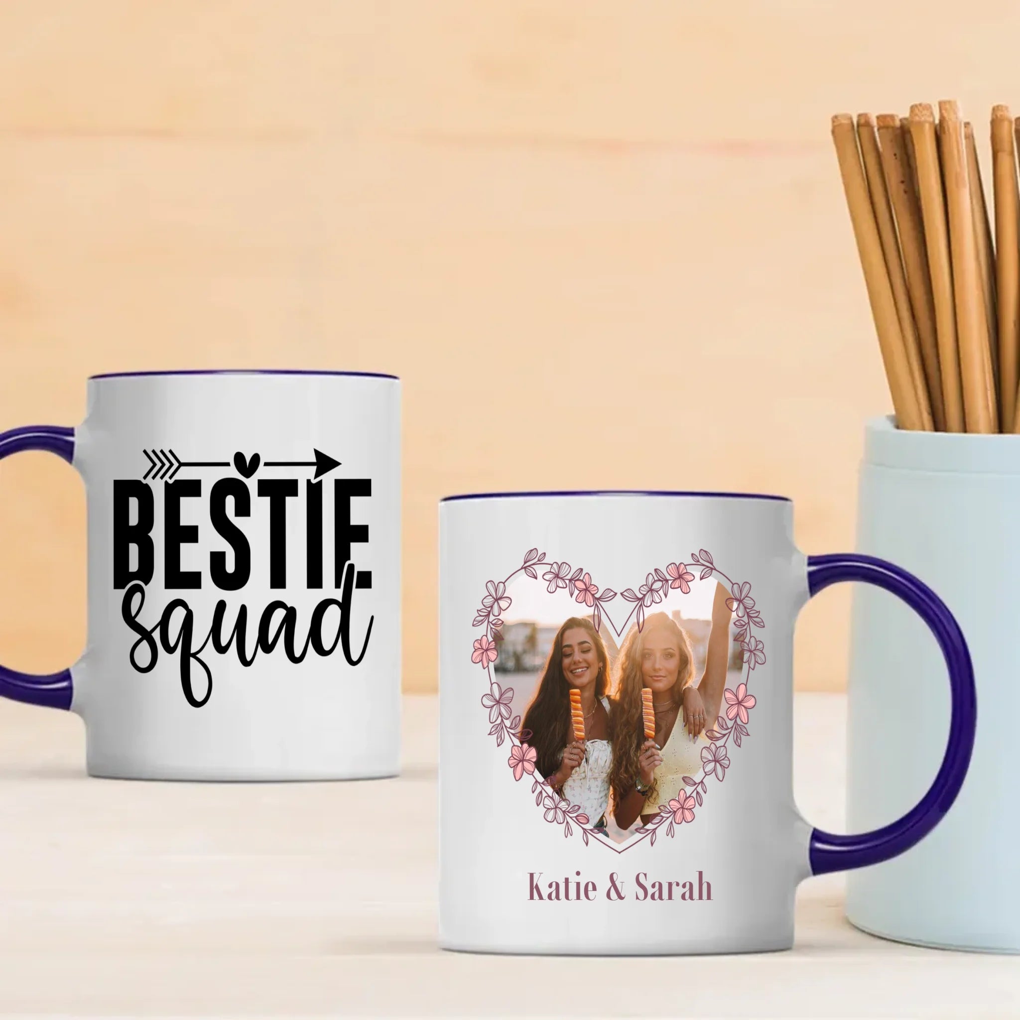 Personalized Bestie Mug – A Classy Touch to Friendship - 89Prints