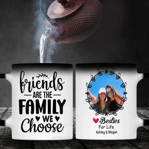 Friends Are the Family We Choose – Personalized Mug - 89Prints