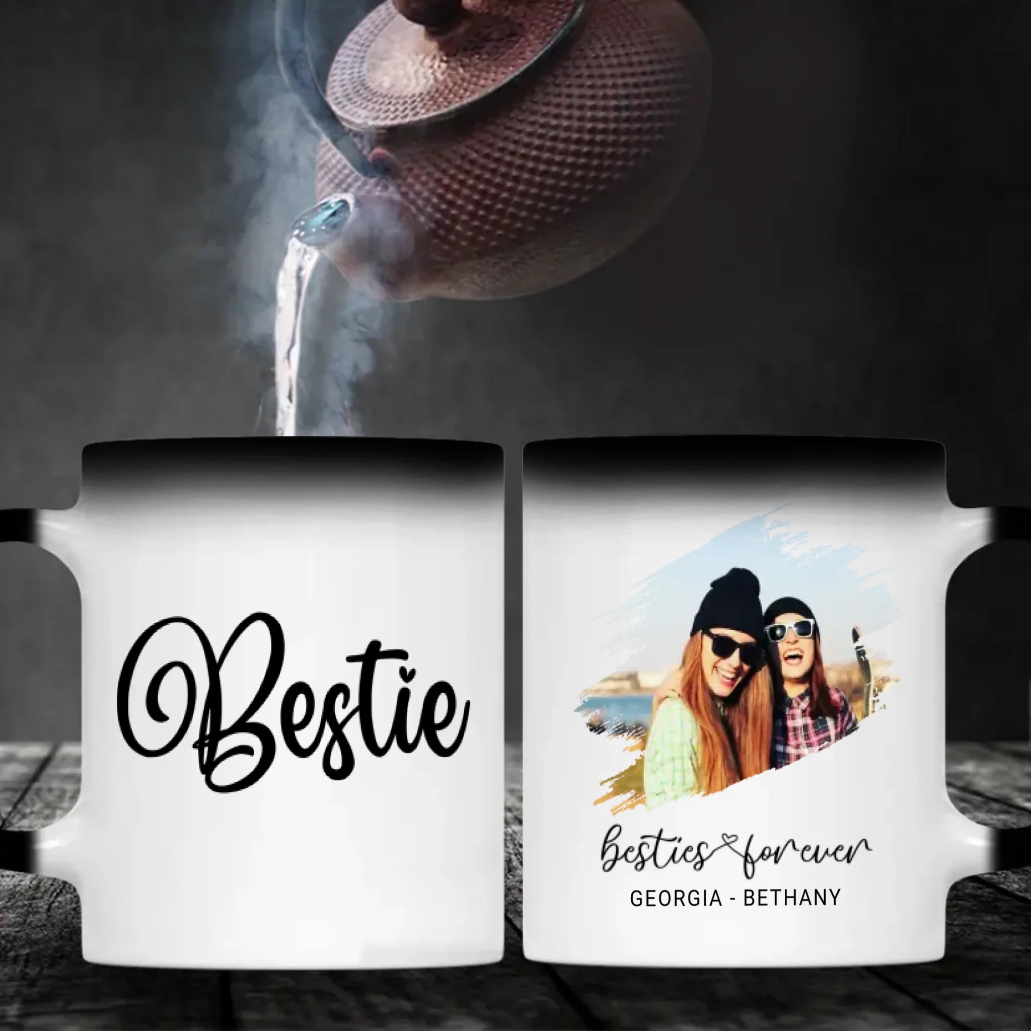 Custom Bestie Mug – Celebrate Your Friendship - 89Prints