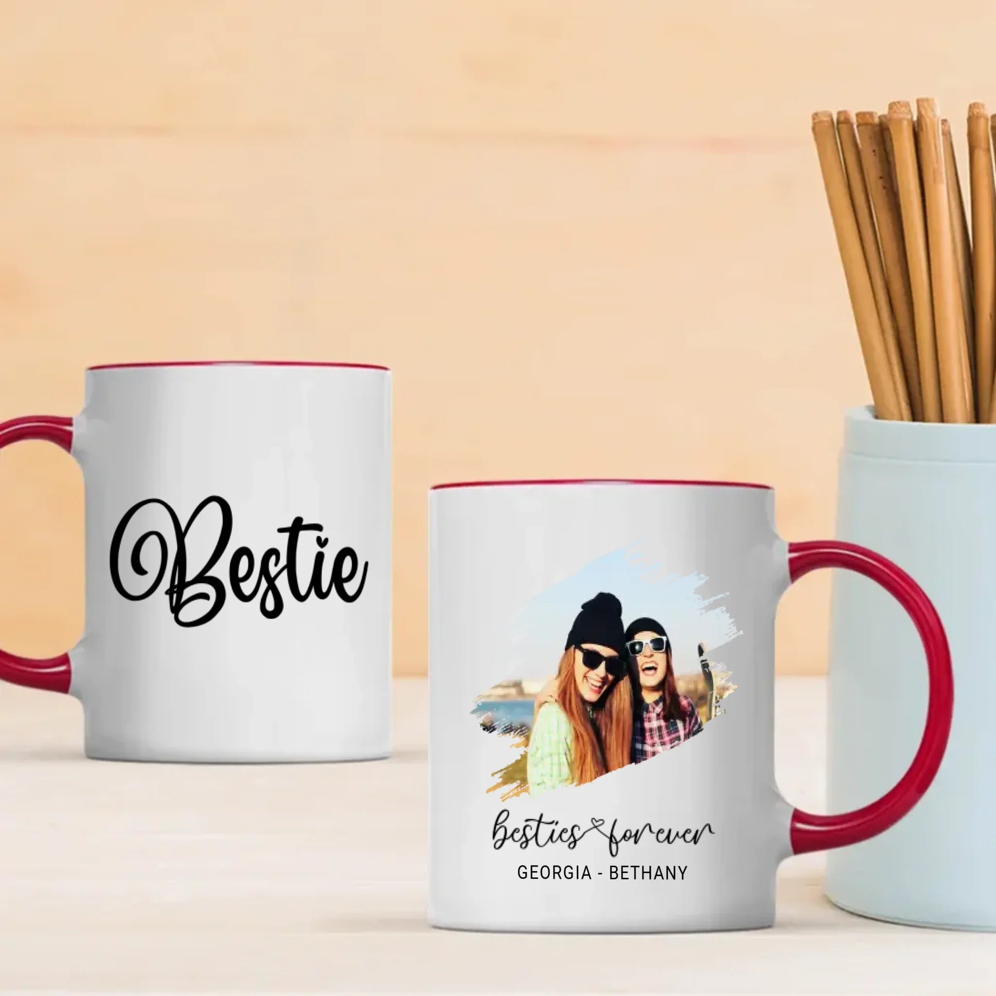 Custom Bestie Mug – Celebrate Your Friendship - 89Prints