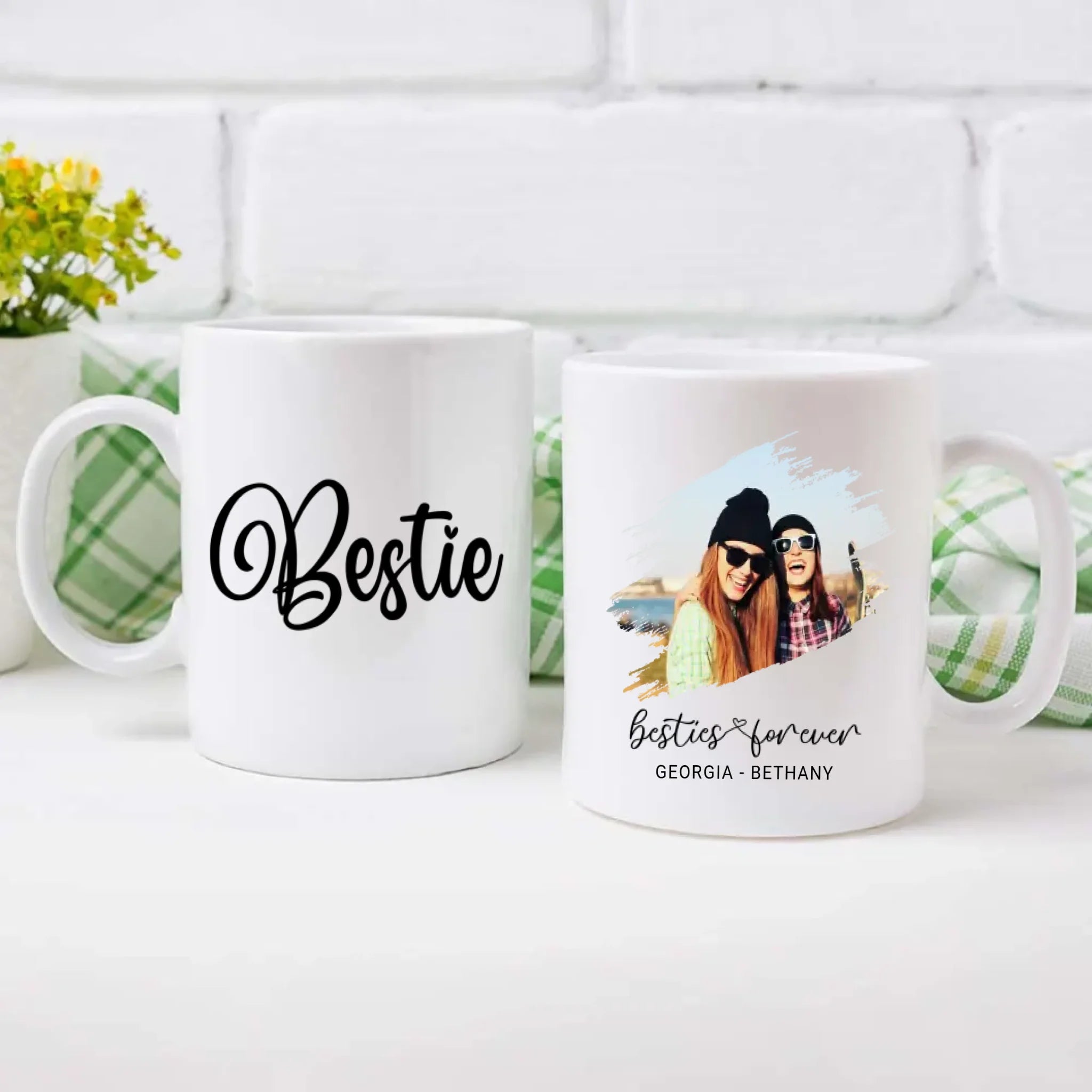 Custom Bestie Mug – Celebrate Your Friendship - 89Prints