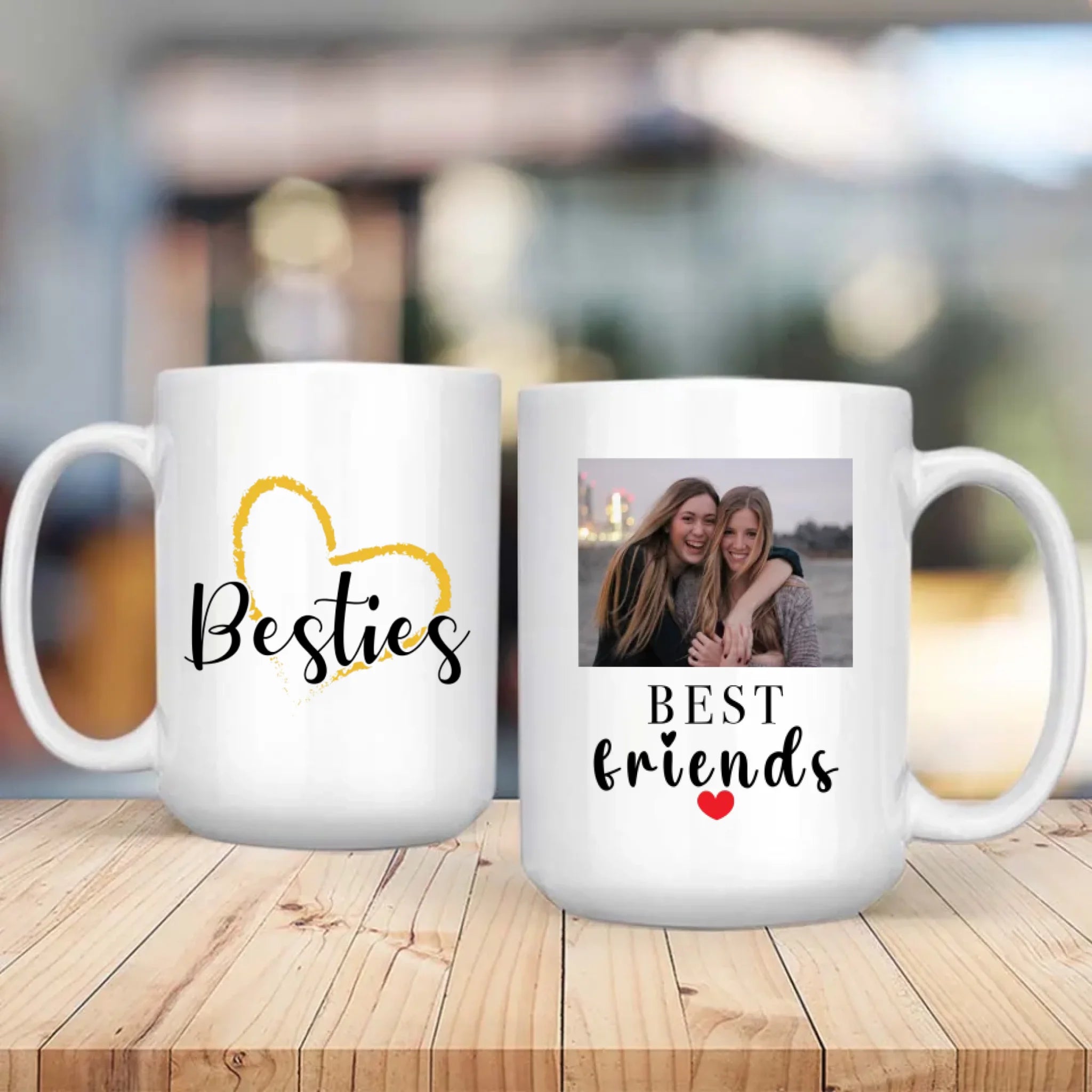 Custom Best Friend Mug – Forever Your Best Friend - 89Prints