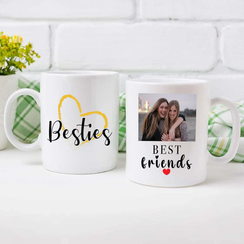 Custom Best Friend Mug – Forever Your Best Friend - 89Prints
