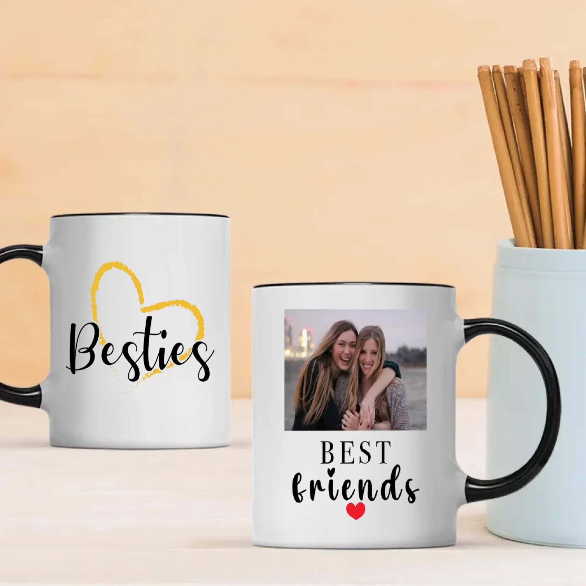 Custom Best Friend Mug – Forever Your Best Friend - 89Prints