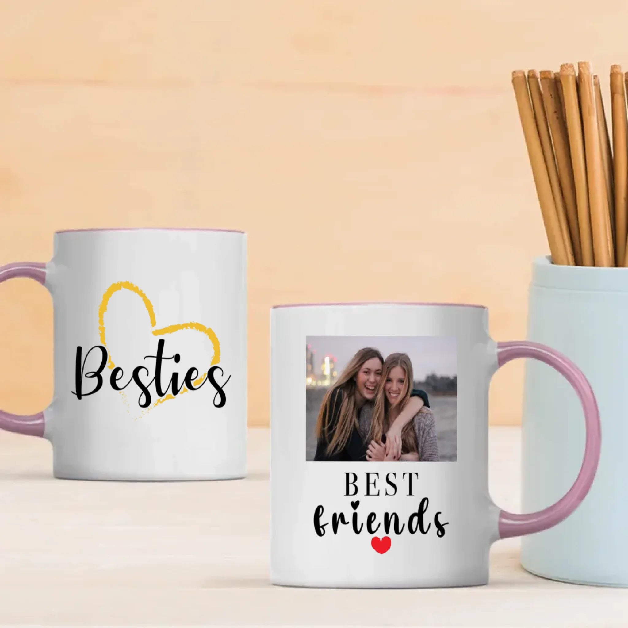 Custom Best Friend Mug – Forever Your Best Friend - 89Prints