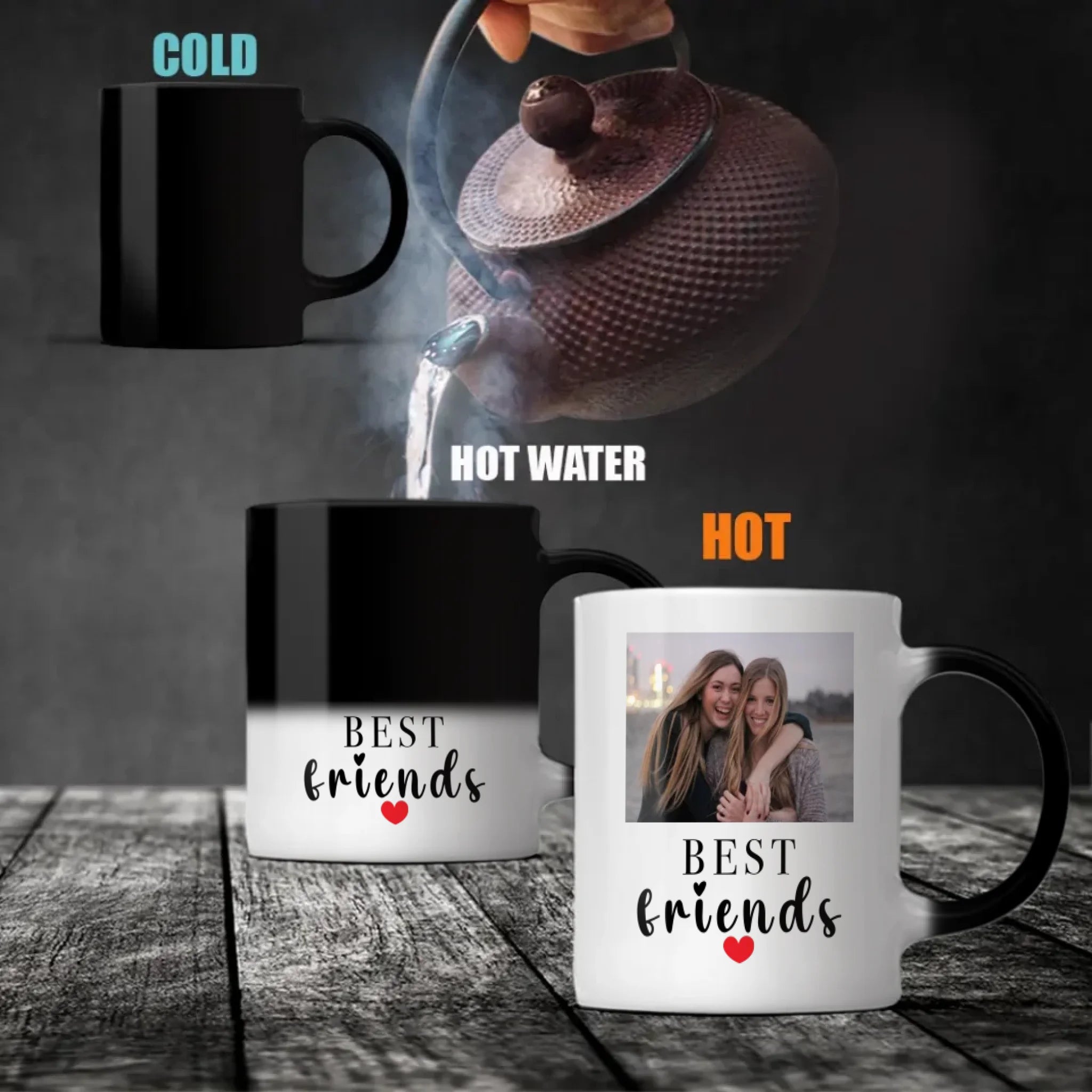Custom Best Friend Mug – Forever Your Best Friend - 89Prints