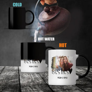 Bestie Memories Mug – Custom Photo & Wine Together Quote - 89Prints