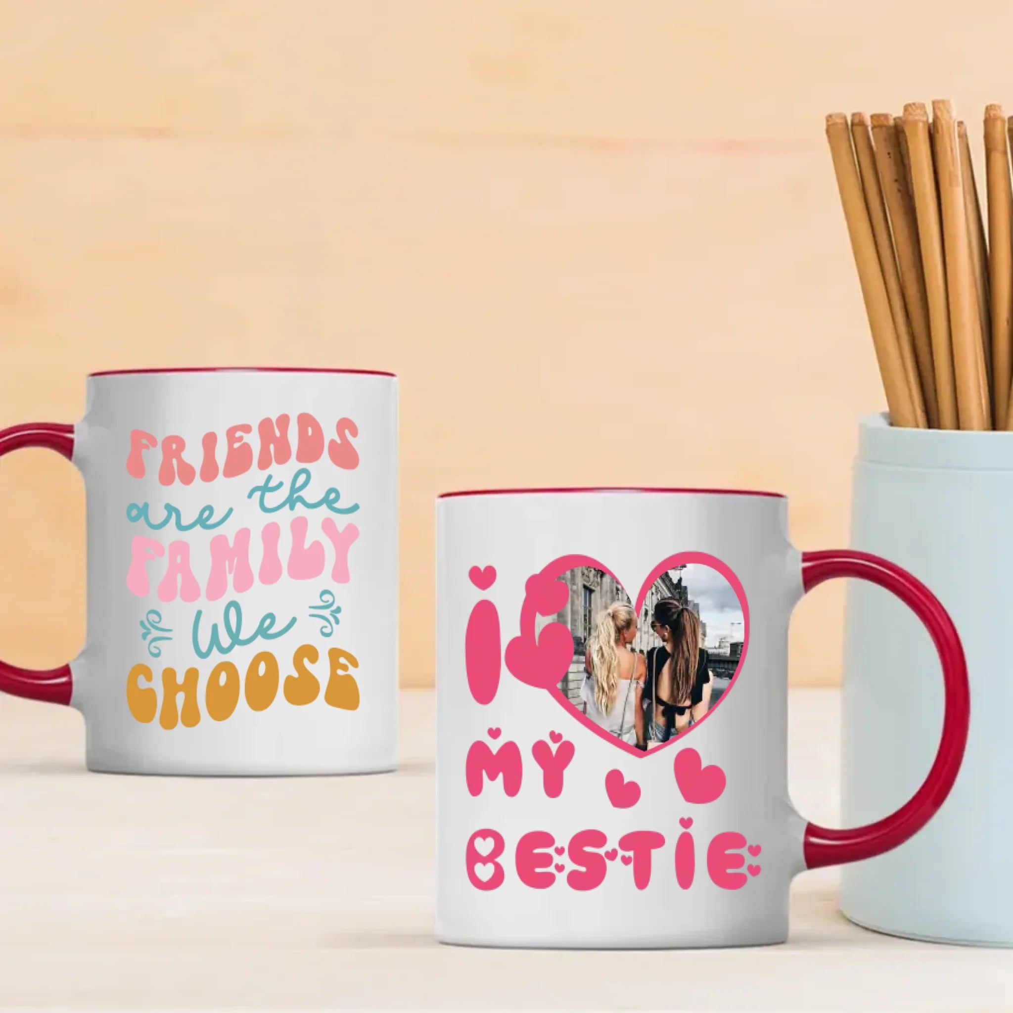 Custom Bestie Mug – A Sweet Gift for Your Closest Friend - 89Prints