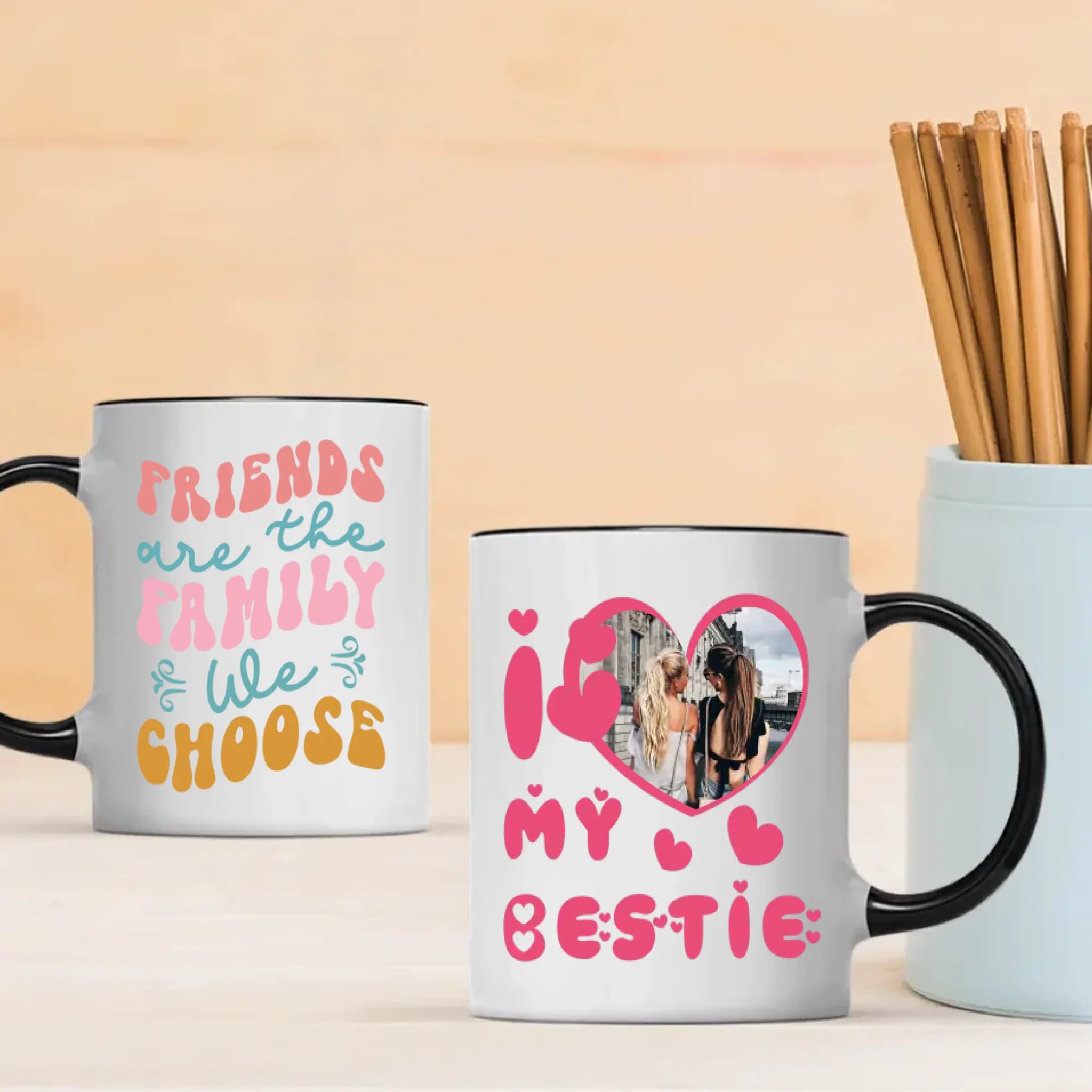 Custom Bestie Mug – A Sweet Gift for Your Closest Friend - 89Prints