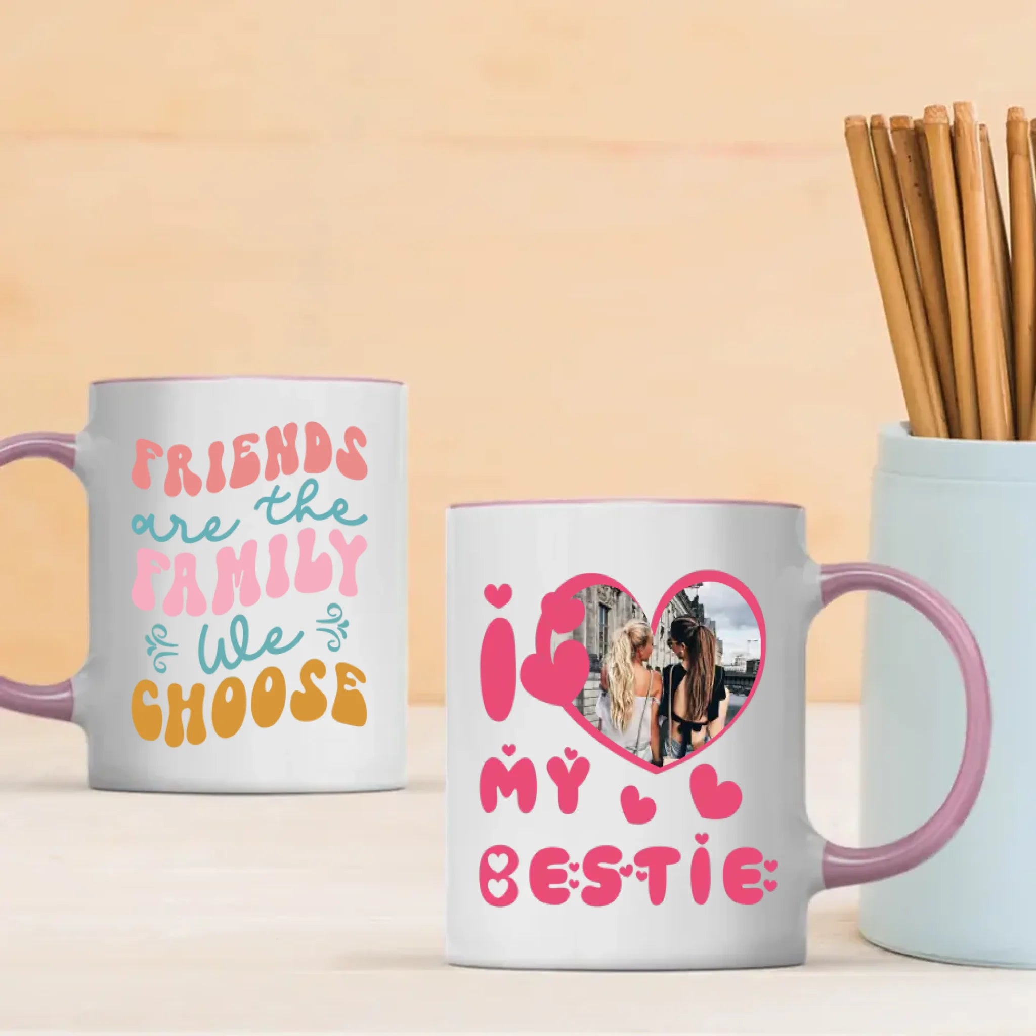 Custom Bestie Mug – A Sweet Gift for Your Closest Friend - 89Prints