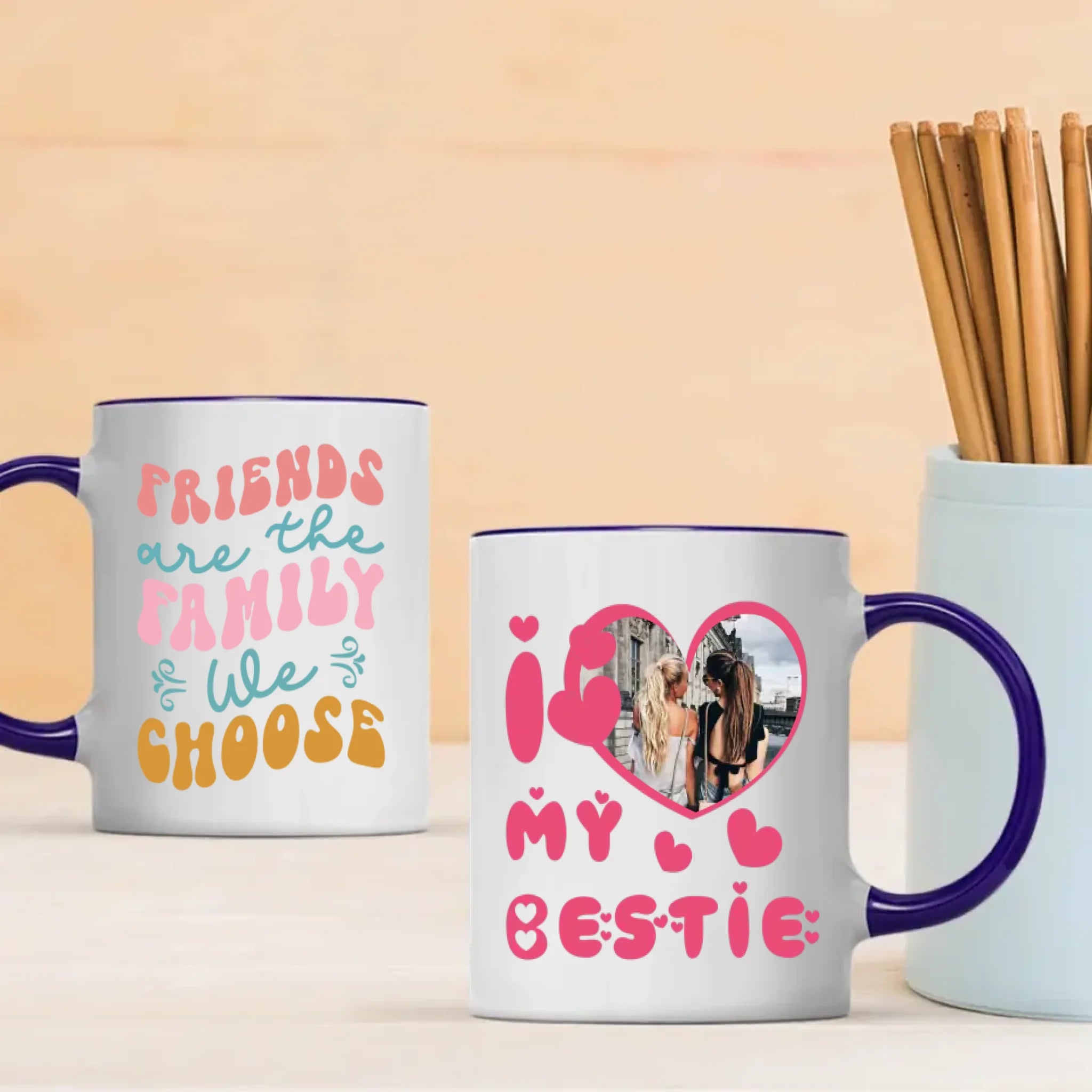 Custom Bestie Mug – A Sweet Gift for Your Closest Friend - 89Prints