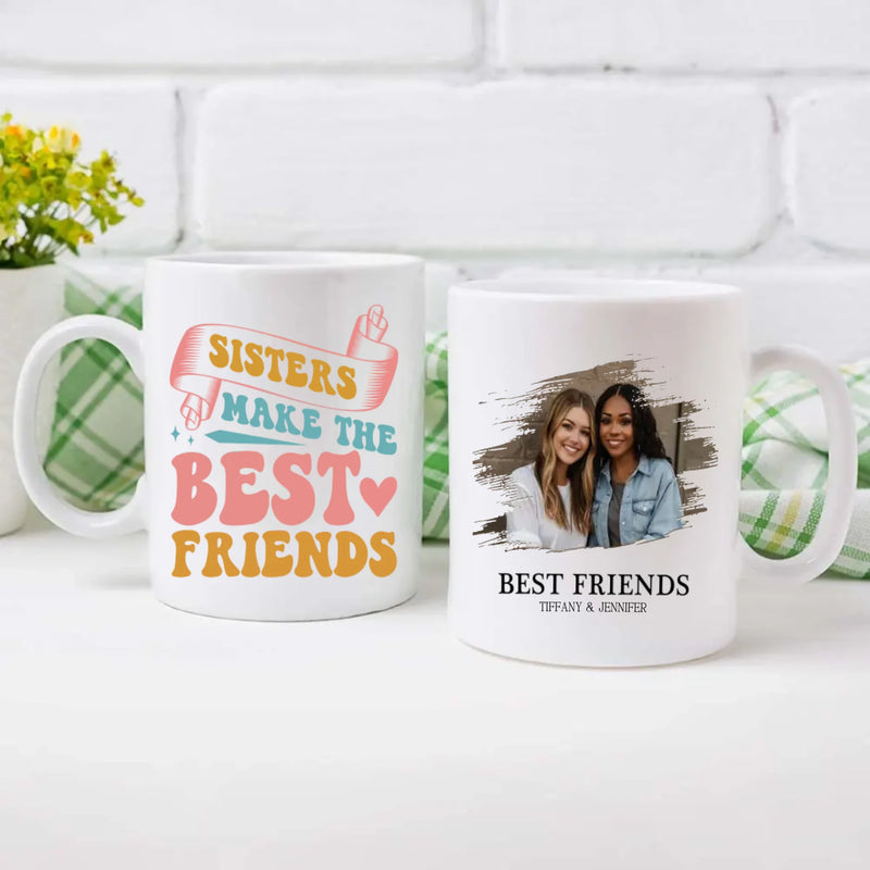 Bestie Personalized Mug – Birthday Gift for Best Friend - 89Prints