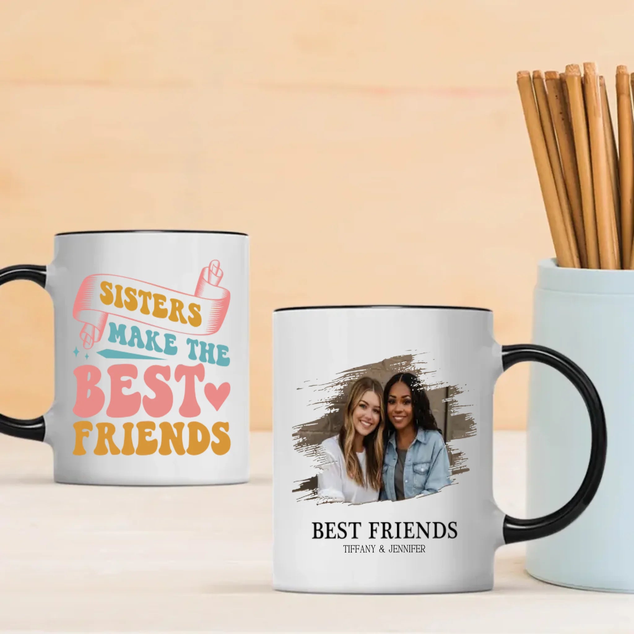 Bestie Personalized Mug – Birthday Gift for Best Friend - 89Prints