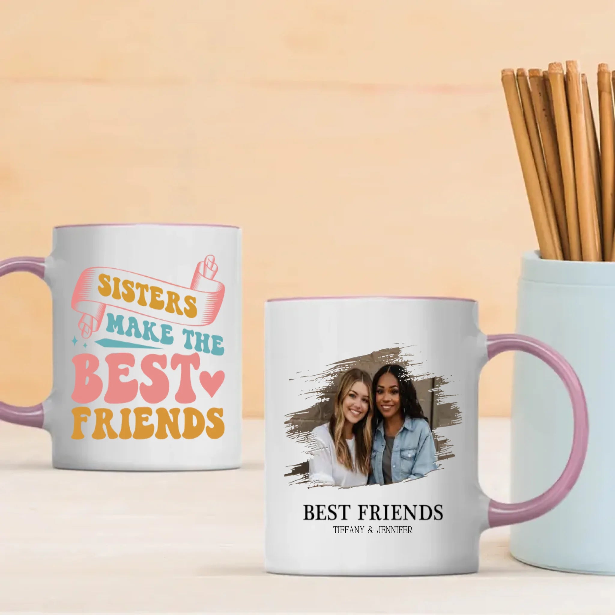 Bestie Personalized Mug – Birthday Gift for Best Friend - 89Prints