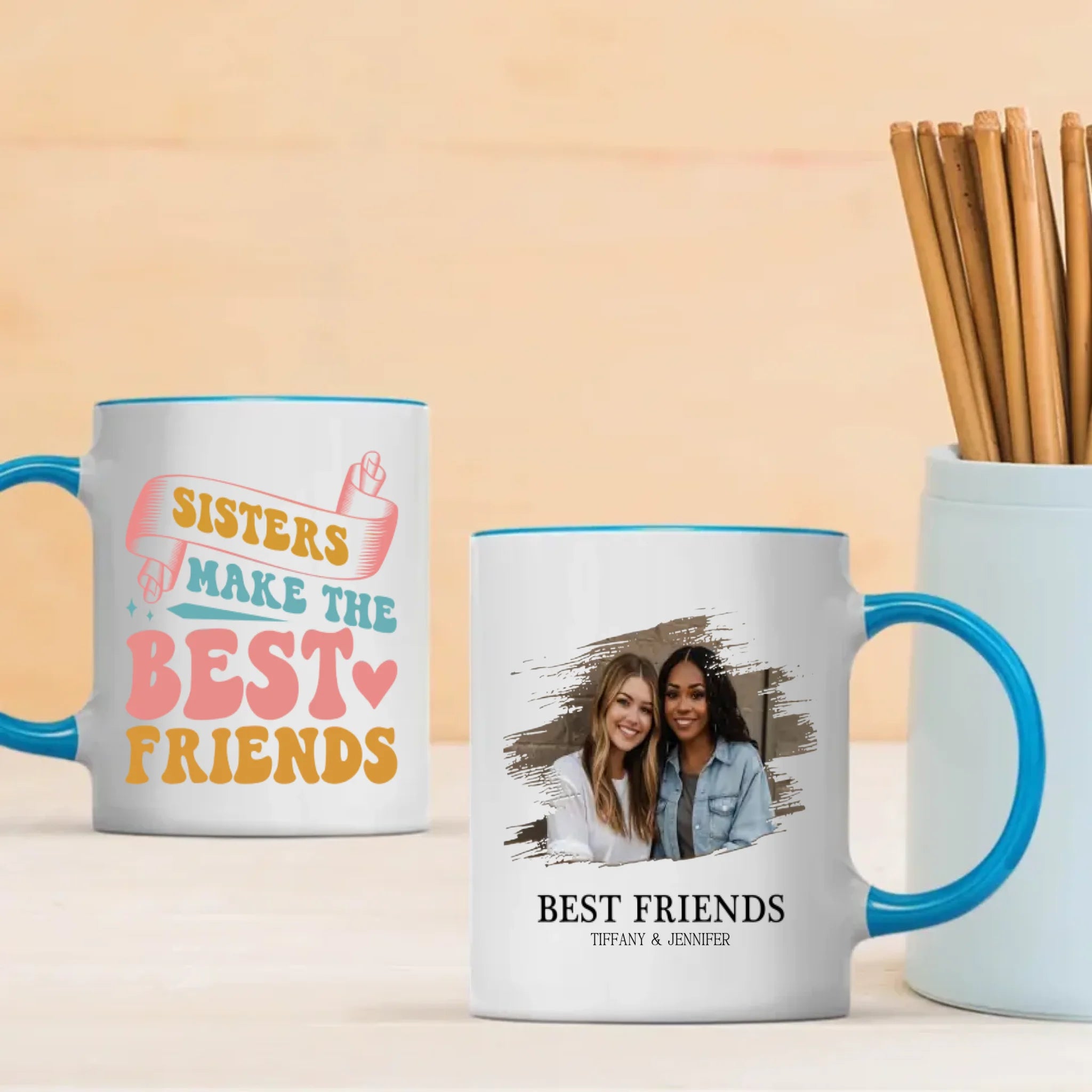 Bestie Personalized Mug – Birthday Gift for Best Friend - 89Prints