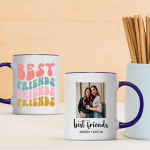 Best Friends Magic Mug – Personalized Friendship Anniversary Gift - 89Prints