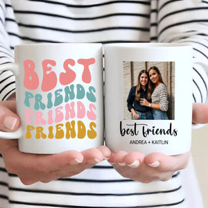 Best Friends Magic Mug – Personalized Friendship Anniversary Gift - 89Prints