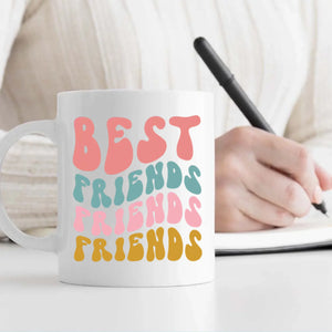 Best Friends Magic Mug – Personalized Friendship Anniversary Gift - 89Prints