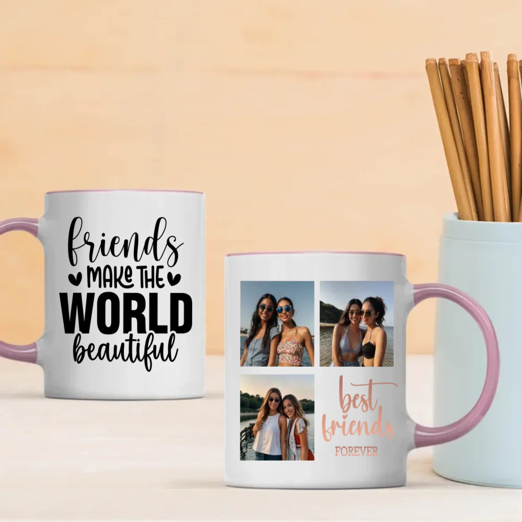 Personalized Reveal Gift  – Surprise Best Friends Magic Mug  - 89Prints